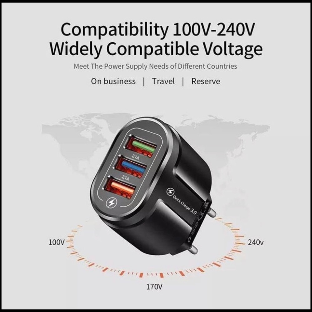 USB Fast / Quick Universal Charger 3.0 For Mobile Phones & Tablets - Picture 4 of 4